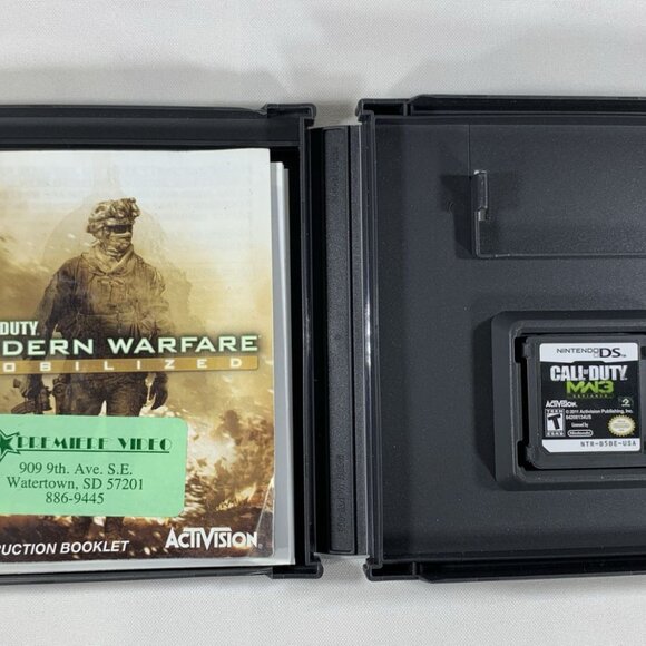 Call of Duty Modern Warfare Mobilized Nintendo DS Game Complete with Manual Teen - Picture 2 of 3